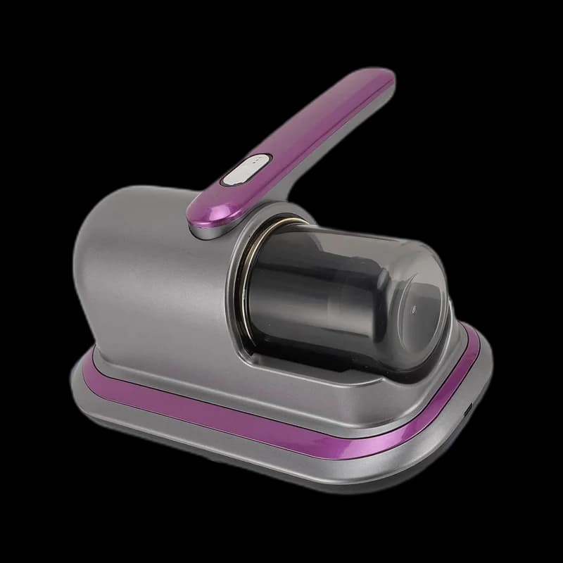 Cordless mattress and upholstery vacuum with tapping head